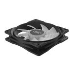 Ventilator Deepcool RF120, 120mm, iluminare albastra Ventilator Deepcool RF120B, 120mm, LED Albastru fotografia produsului View 2 S