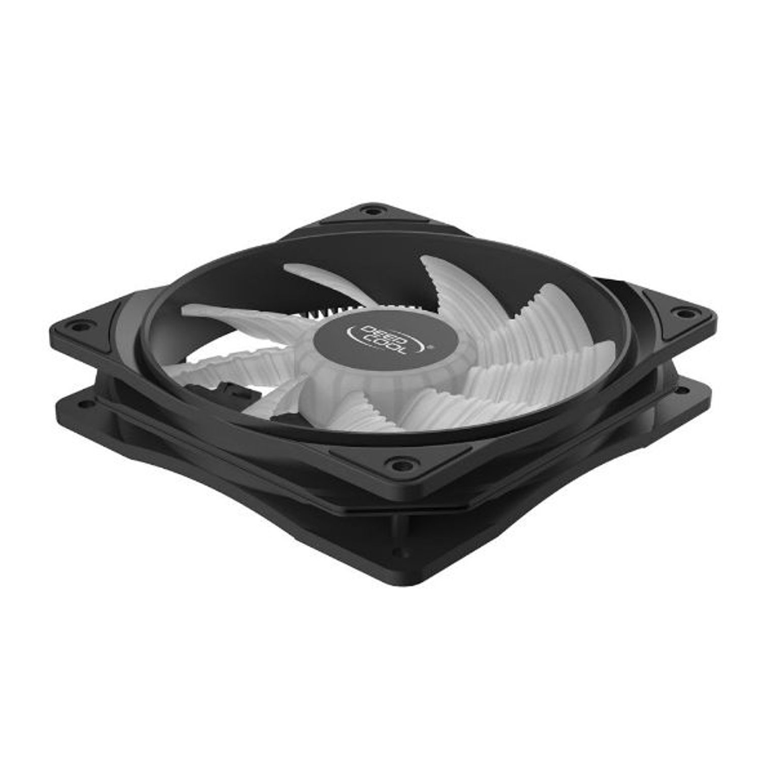 Ventilator Deepcool RF120, 120mm, iluminare albastra Ventilator Deepcool RF120B, 120mm, LED Albastru fotografia produsului View 2 L