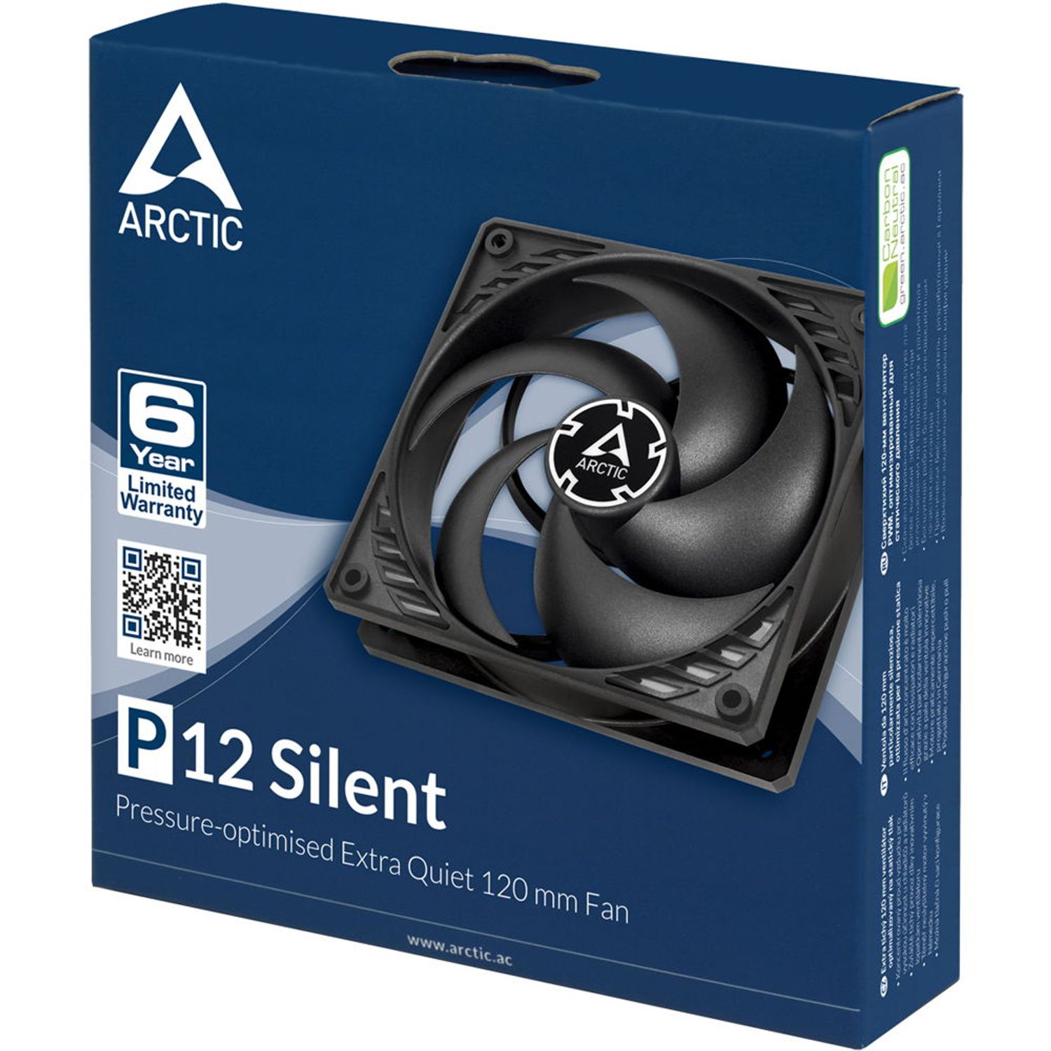 Ventilator ARCTIC P12 Silent, 120mm Ventilator Arctic P12 Silent, 120 mm fotografia produsului View 5 L