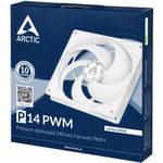 Ventilator ARCTIC P14 PWM White/White, 140mm fotografia produsului View 4 S