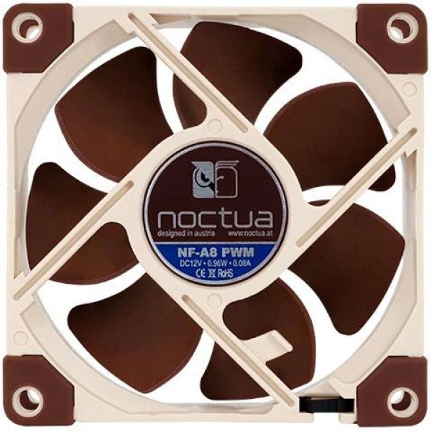 Ventilator Noctua NF-A8 PWM, 80mm fotografia produsului View 4 L