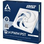 Ventilator ARCTIC P14 PWM PST White/White, 140mm fotografia produsului View 4 S