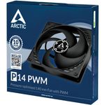 Ventilator ARCTIC P14 PWM Black/Black, 140mm fotografia produsului View 5 S