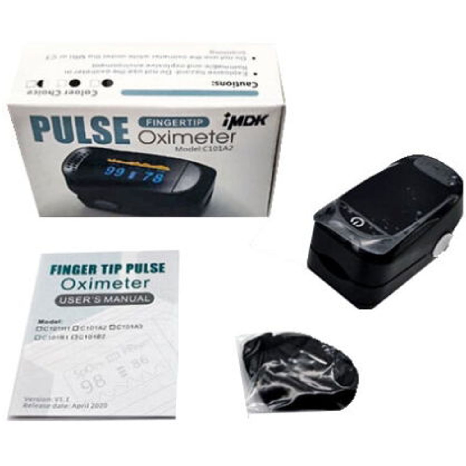 Pulsoximetru pentru deget iMDK C101A2 fotografia produsului View 3 L