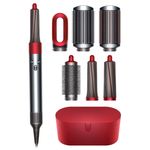 Multistyler Dyson Airwrap Complete HS01, 6 accesorii, 3 trepte de viteza, 3 trepte de temperatura (Gri/Rosu) fotografia produsului