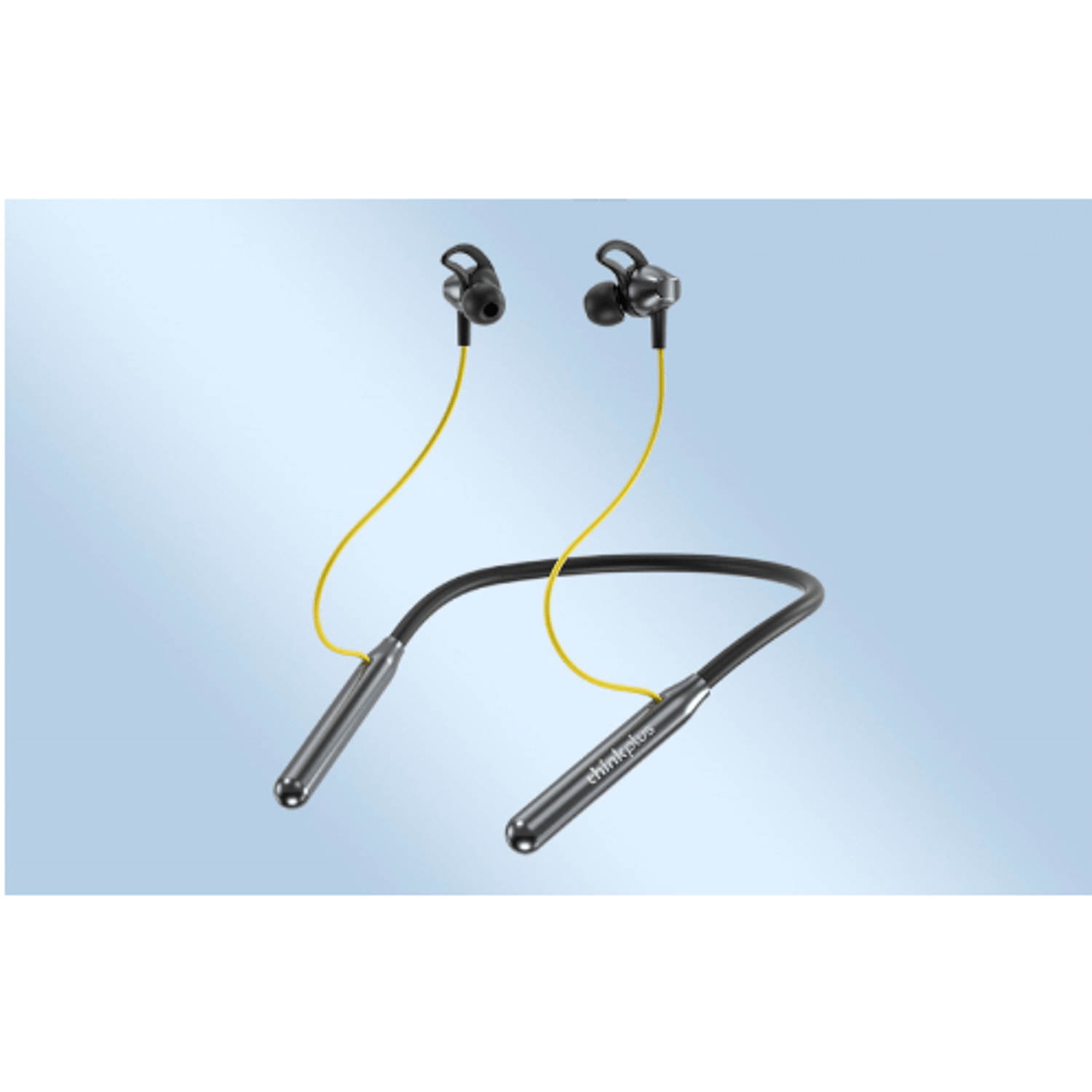 Casti Alergare Wireless Lenovo BT10, TWS, Bluetooth, Microfon, IPX5 (Negru) fotografia produsului View 3 L
