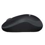 Mouse Optic Wireless Logitech M185, USB, 1000 DPI (Gri) fotografia produsului View 3 S