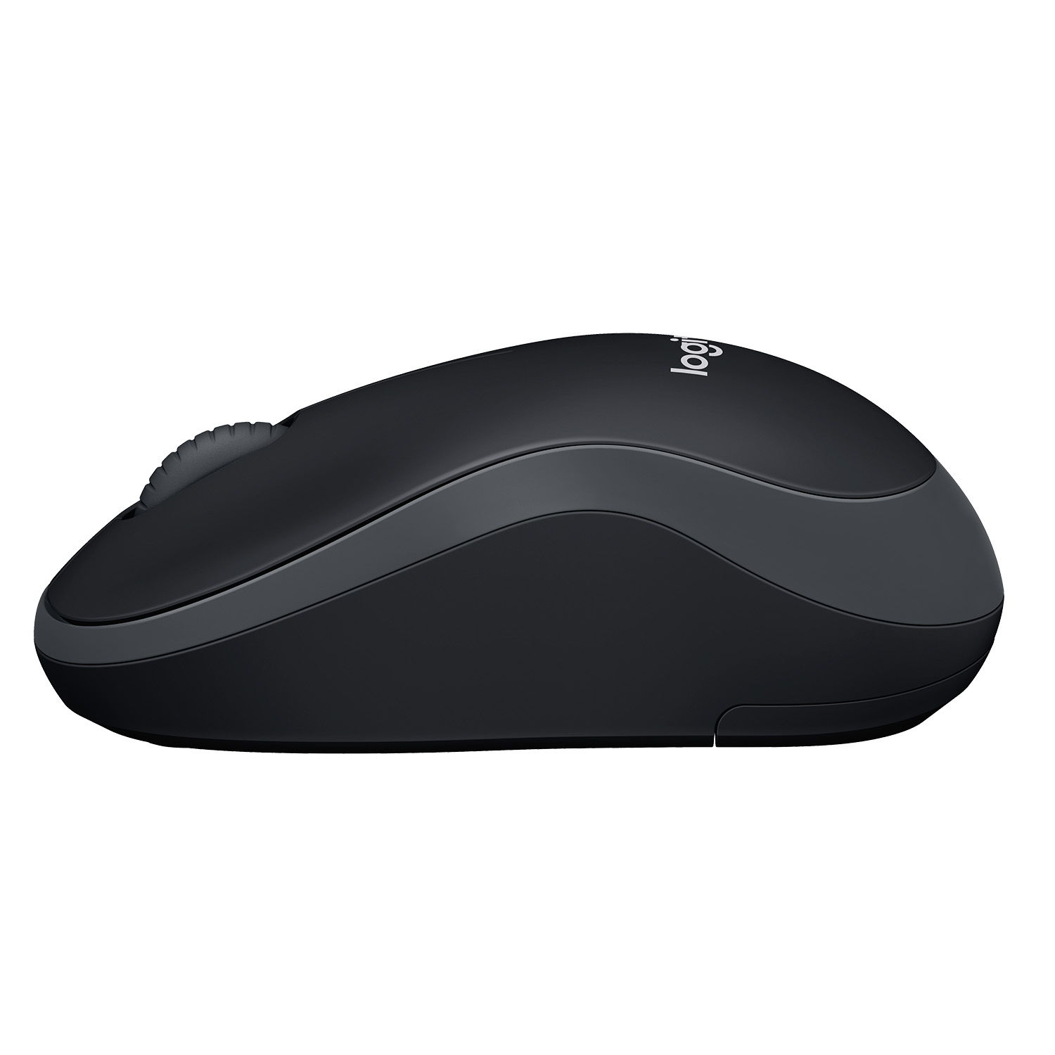 Mouse Optic Wireless Logitech M185, USB, 1000 DPI (Gri) fotografia produsului View 3 L