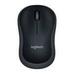Mouse Optic Wireless Logitech M185, USB, 1000 DPI (Gri) fotografia produsului