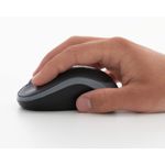 Mouse Optic Wireless Logitech M185, USB, 1000 DPI (Gri) fotografia produsului View 6 S