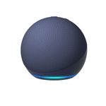 Boxa portabila Amazon Echo Dot 5th Gen, Wi-Fi, Bluetooth, Cu Asistent Personal Alexa (Albastru) fotografia produsului