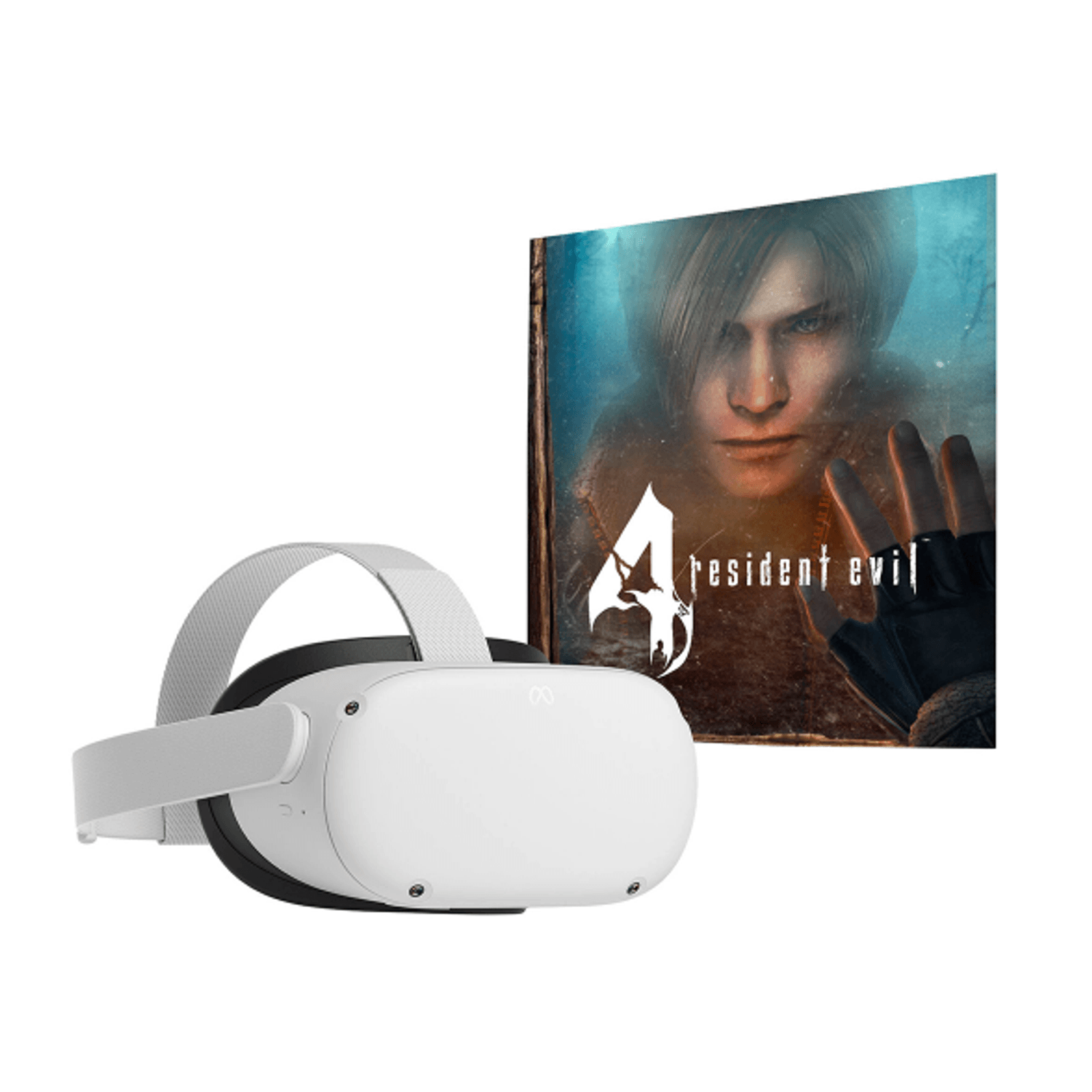 Ochelari VR Oculus Meta Quest 2, 128GB +  joc Resident Evil fotografia produsului