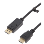 Cablu Logilink CV0126 DisplayPort-HDMI (Negru) fotografia produsului