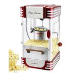 Aparat de facut popcorn, Emerio POM-120650, rosu alb fotografia produsului View 2 S