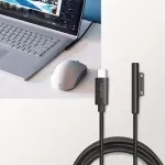 Cablu alimentare Logilink pentru Microsoft Surface, USB Type-C la Surface connector, 1.8m, Negru fotografia produsului View 3 S