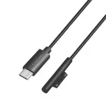 Cablu alimentare Logilink pentru Microsoft Surface, USB Type-C la Surface connector, 1.8m, Negru fotografia produsului