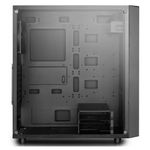Carcasa Deepcool E-SHIELD, Middle Tower, ATX, fara sursa, black Carcasa Deepcool E-SHIELD, Middle Tower, Tempered Glass (Negru) fotografia produsului View 5 S