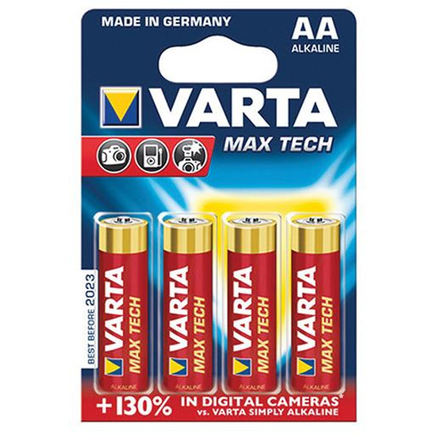 Baterii Varta AA Alkaline, 1.5V, 2970mAH fotografia produsului