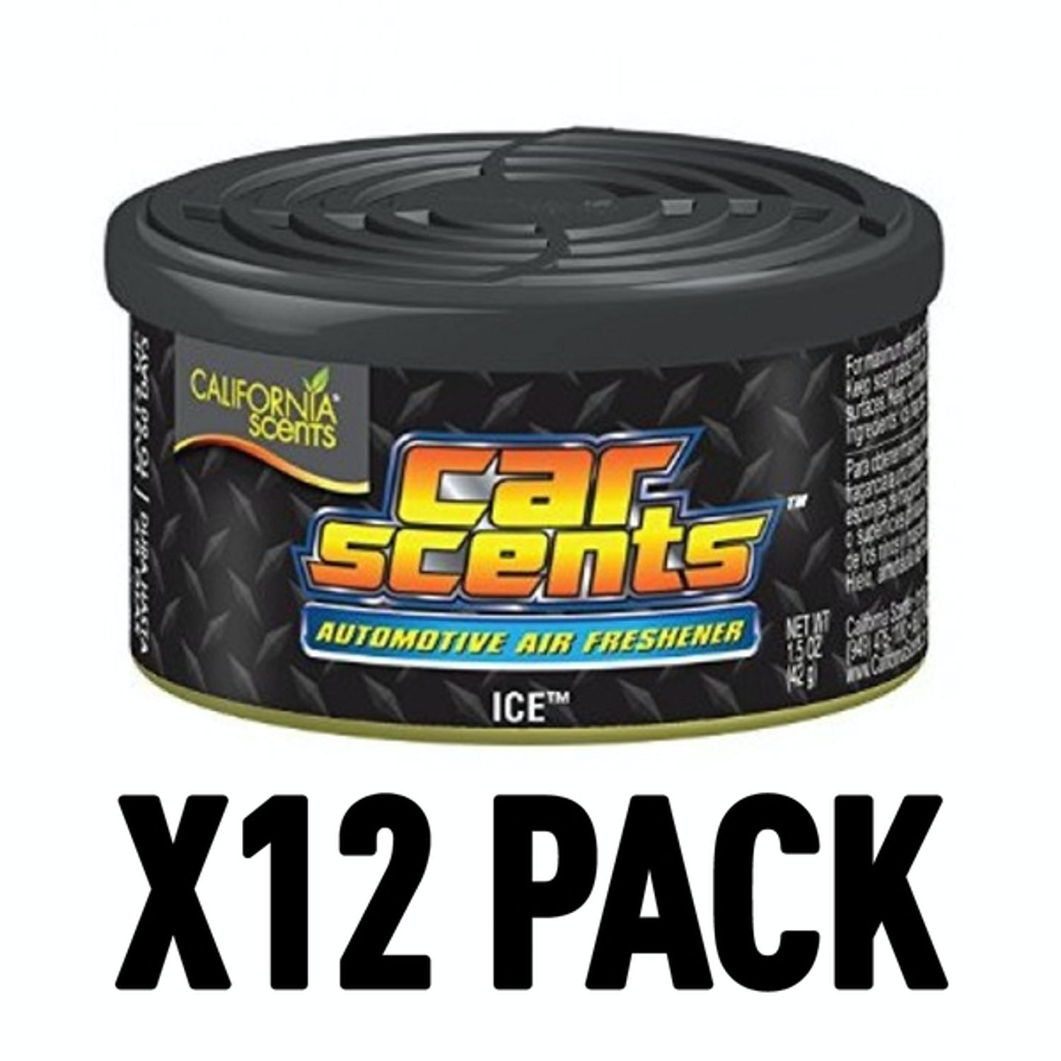 Set 12 bucati Odorizant auto California Scents Ice fotografia produsului View 3 L