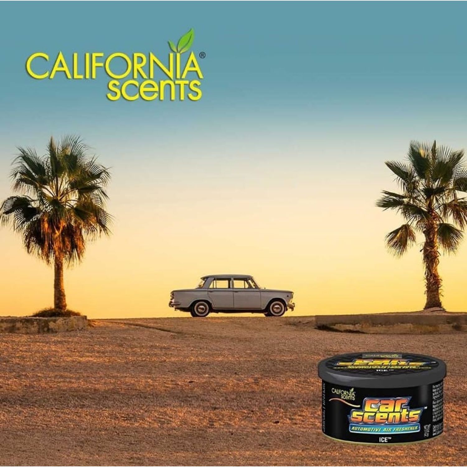 Set 4 bucati Odorizant auto California Scents Ice fotografia produsului View 2 L