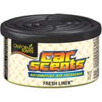 Set 4 bucati Odorizant auto California Scents Fresh Linen fotografia produsului View 3 S