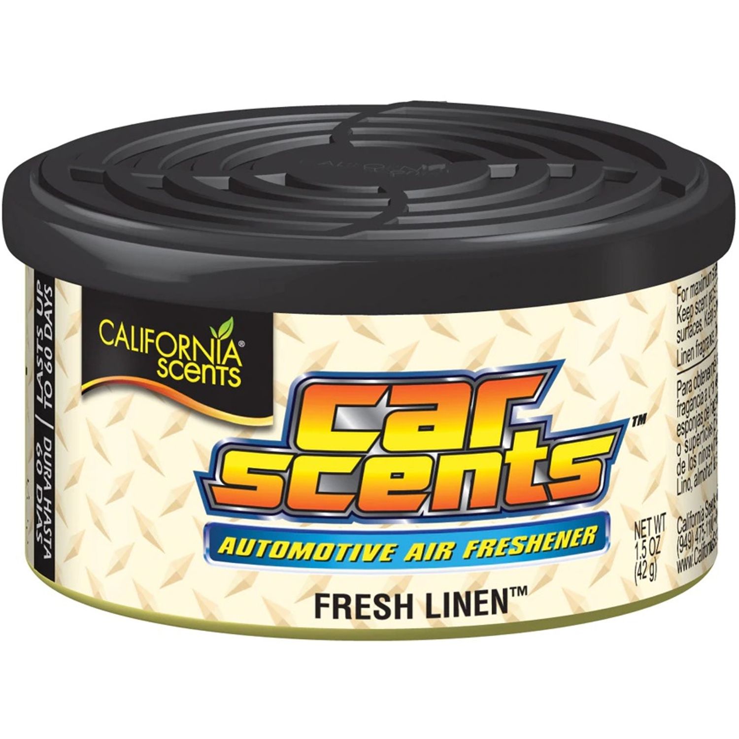 Set 4 bucati Odorizant auto California Scents Fresh Linen fotografia produsului View 3 L