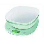 Cantar electronic bucatarie cu bol de plastic Terraillon , 5 kg,  verde fotografia produsului