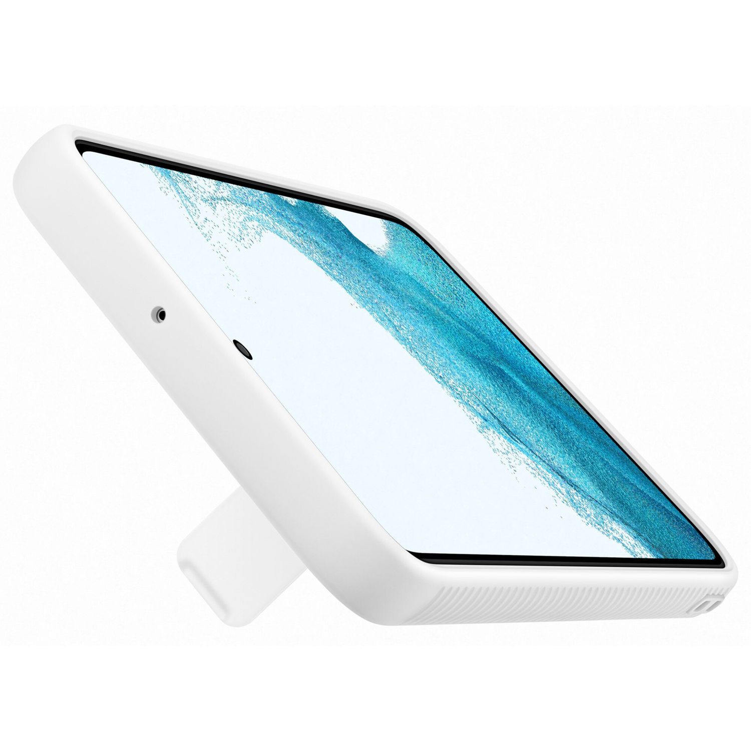 Husa de protectie Samsung Protective Standing Cover pentru Galaxy S22 Plus, White fotografia produsului View 8 L