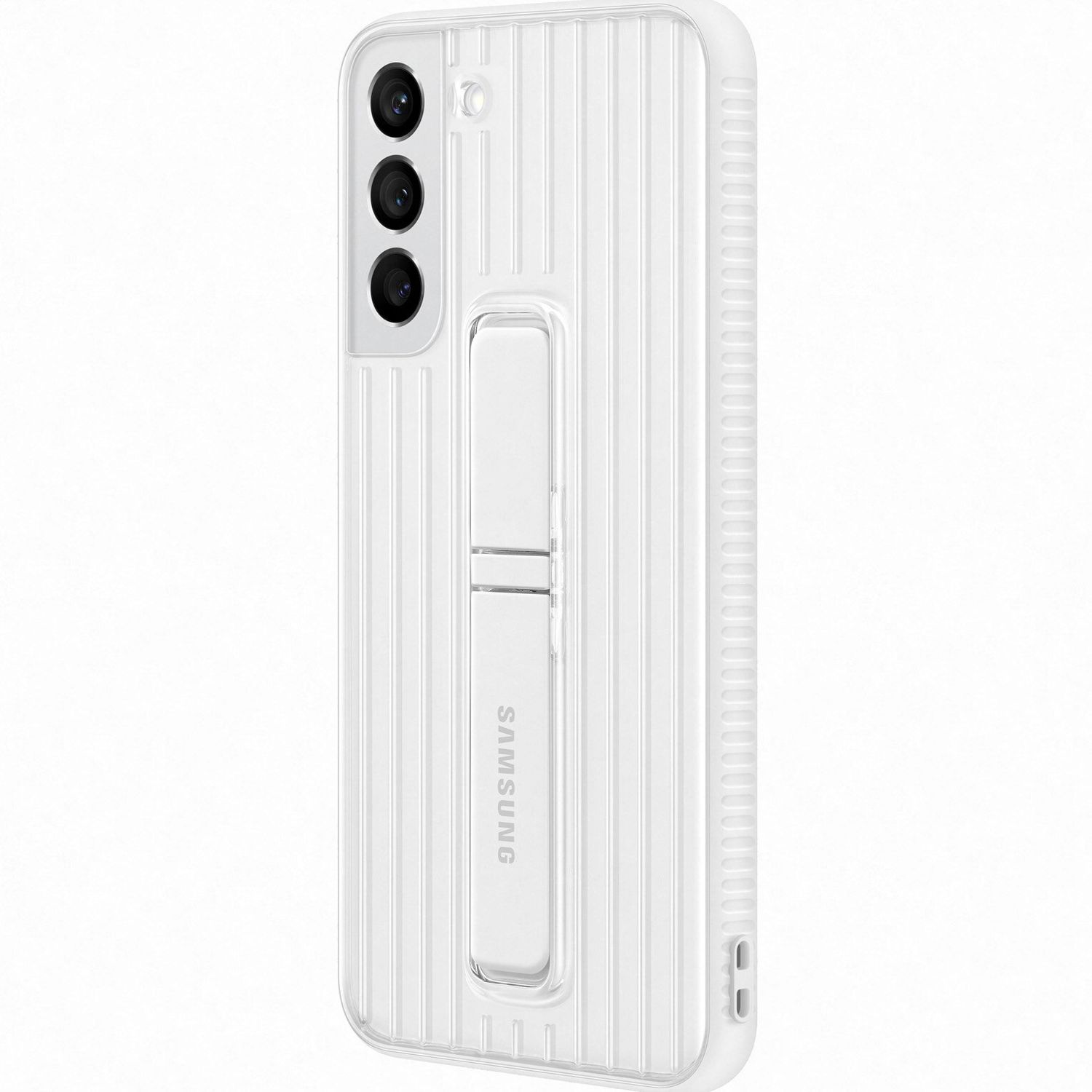 Husa de protectie Samsung Protective Standing Cover pentru Galaxy S22 Plus, White fotografia produsului View 5 L