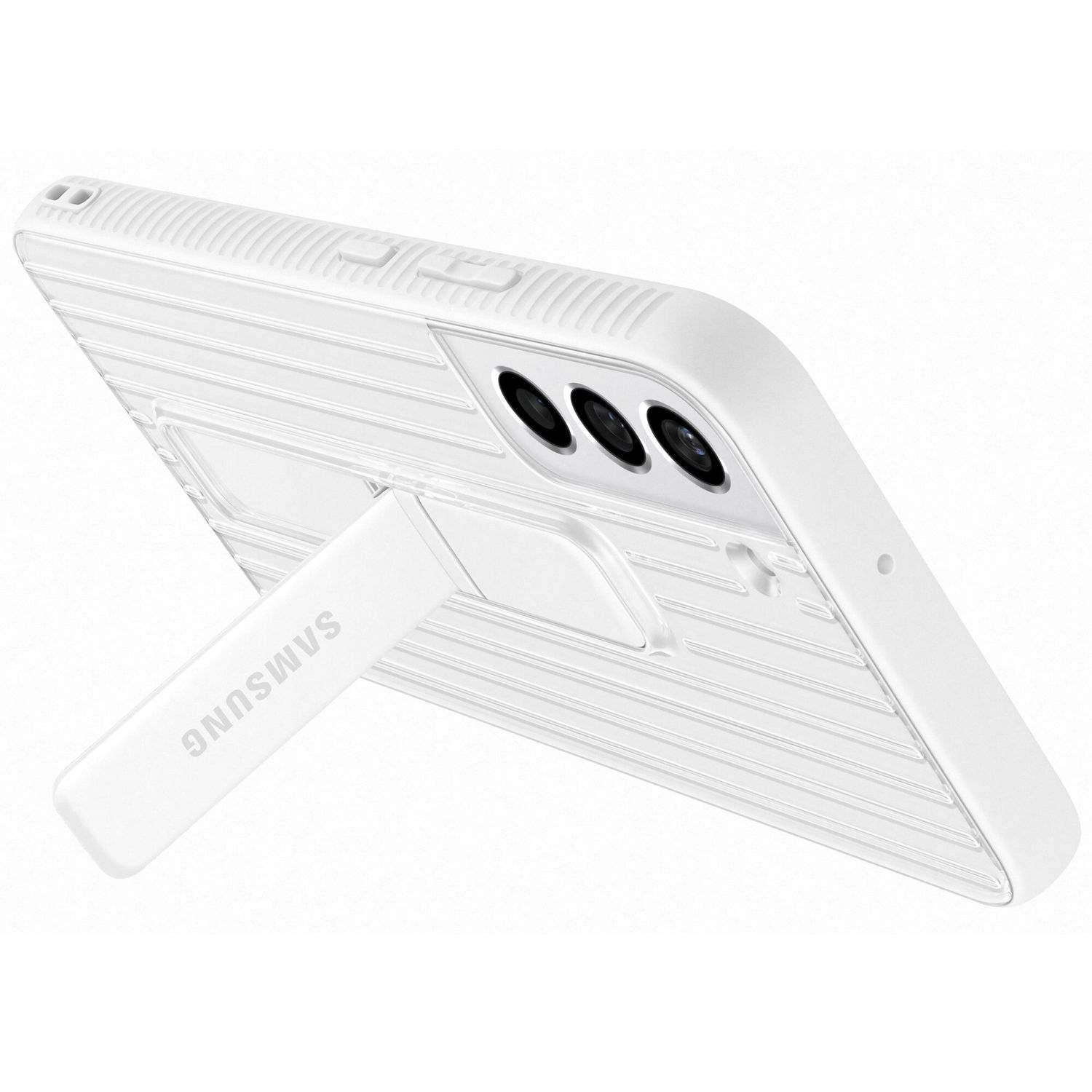 Husa de protectie Samsung Protective Standing Cover pentru Galaxy S22 Plus, White fotografia produsului View 10 L