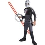 Costum Star Wars Rebels Inquisitor Deluxe pentru copii 110 - 120 cm 5-7 ani fotografia produsului