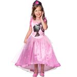 Costum printesa Barbie - SEQUIN PRINCESS pentru fete 116 cm 5-6 ani fotografia produsului