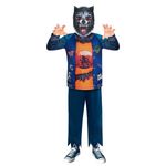 Costum varcolac cu masca pentru copii 4-6 ani 110 cm fotografia produsului
