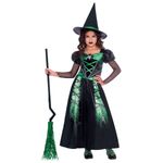 Costum vrajitoare Spider-Witch pentru fete 4-6 ani 110 cm fotografia produsului
