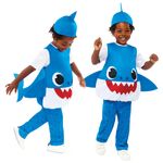Costum Baby Shark, Daddy Shark pentru copii 1-2 ani 92 cm fotografia produsului View 5 S