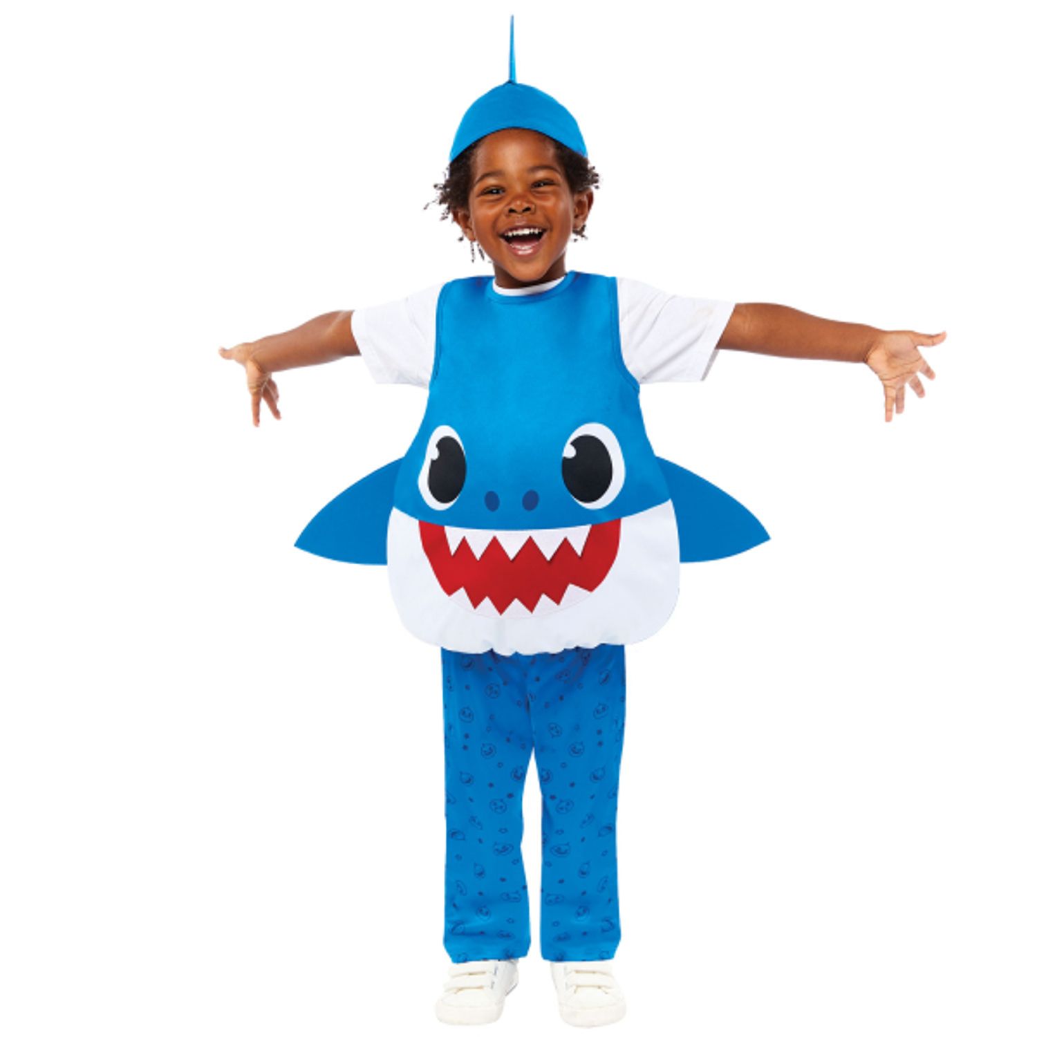 Costum Baby Shark, Daddy Shark pentru copii 3-4 ani 104 cm fotografia produsului View 3 L