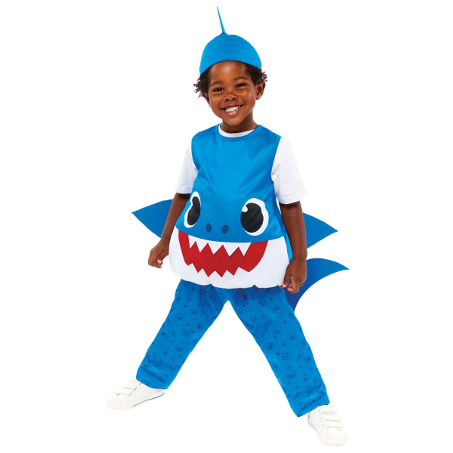 Costum Baby Shark, Daddy Shark pentru copii 3-4 ani 104 cm fotografia produsului