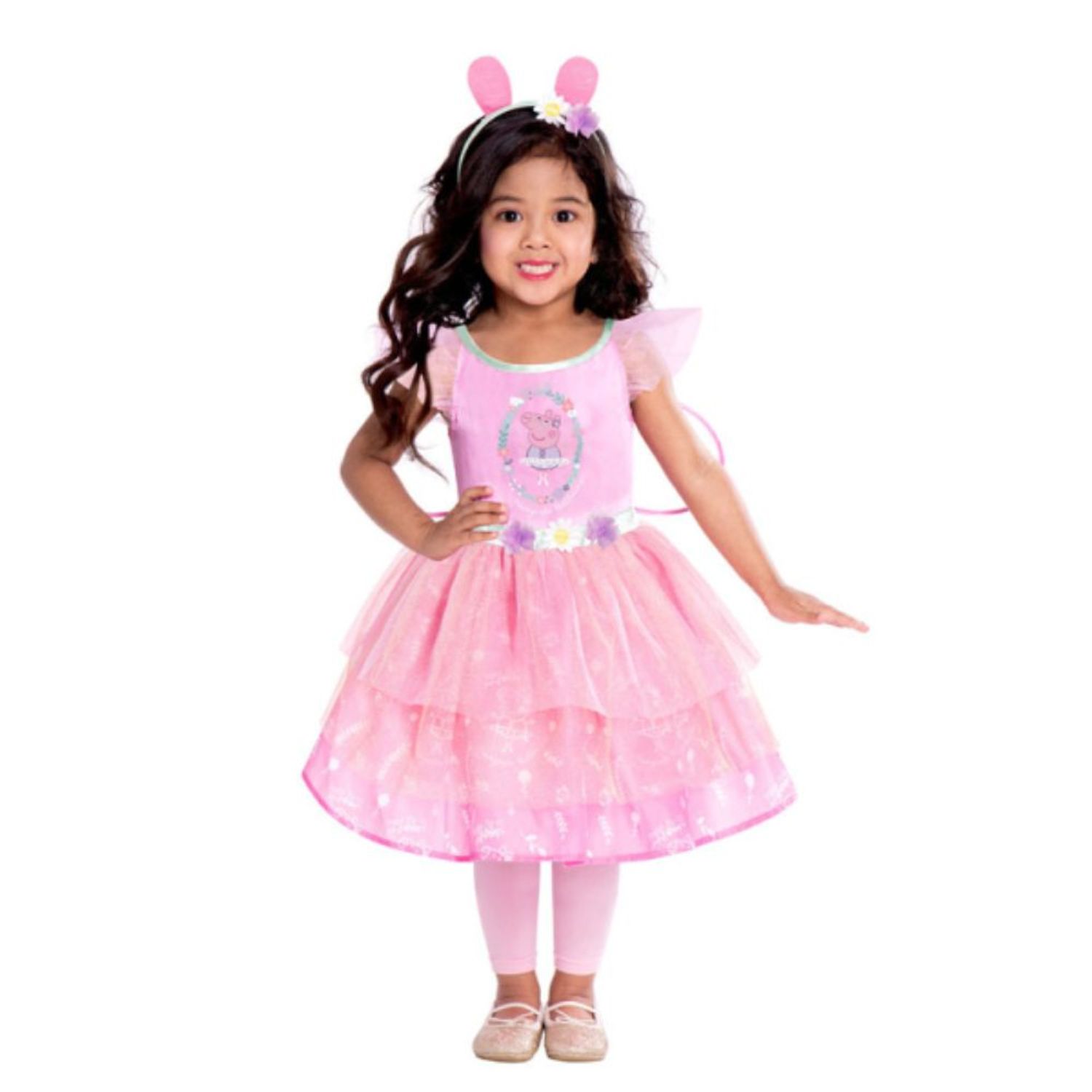 Costum Peppa Pig Fairy pentru copii 4-6 ani 110 cm fotografia produsului