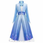 Costum Disney Printesa Elsa pentru fete 3-5 ani 104 cm fotografia produsului