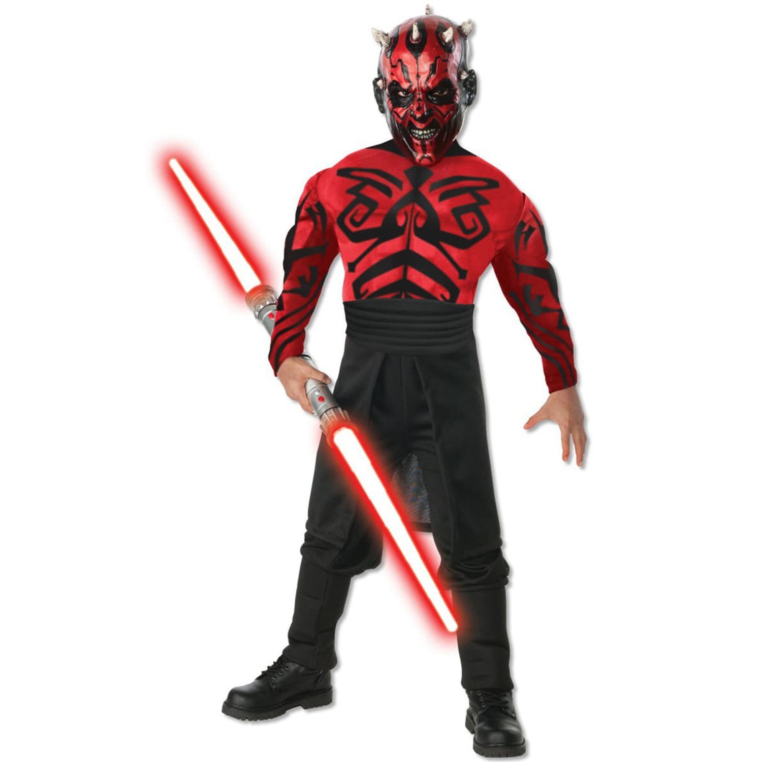 Costum Darth Maul - Star Wars pentru baieti 8-10 ani 140-160 cm fotografia produsului