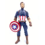 Figurina Captain America cu sunete si lumini pentru copii, 30 cm fotografia produsului