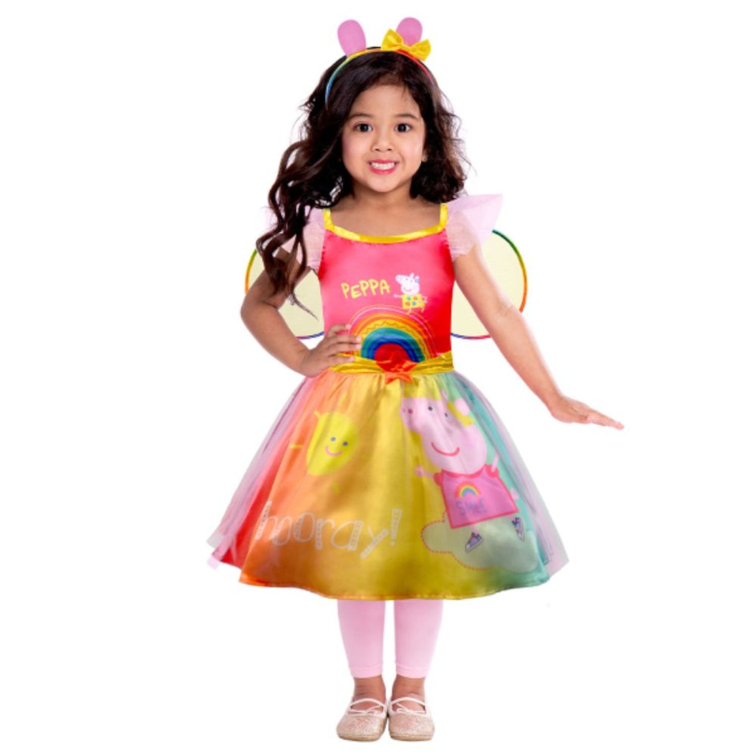 Costum Peppa Pig pentru fete 4-6 ani 110 cm fotografia produsului