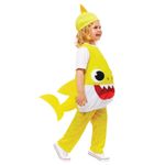 Costum Baby Shark pentru copii, galben 2-3 ani 98 cm fotografia produsului View 3 S
