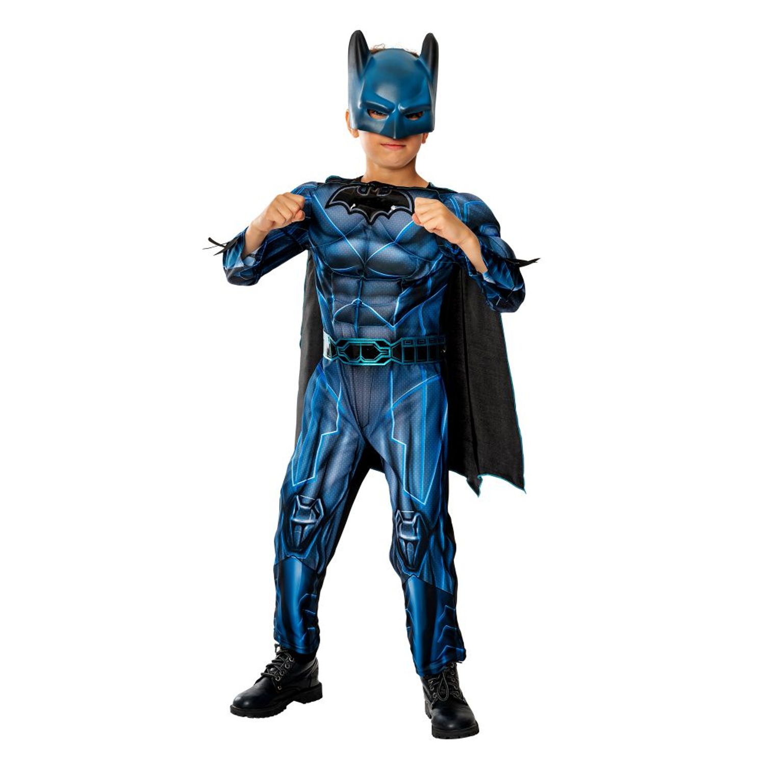 Costum Batman Bat-Tech Deluxe pentru copii 7-8 ani 128 cm fotografia produsului