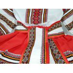 Costum Popular pentru fete, rosu 2 ani 92 cm fotografia produsului View 2 S