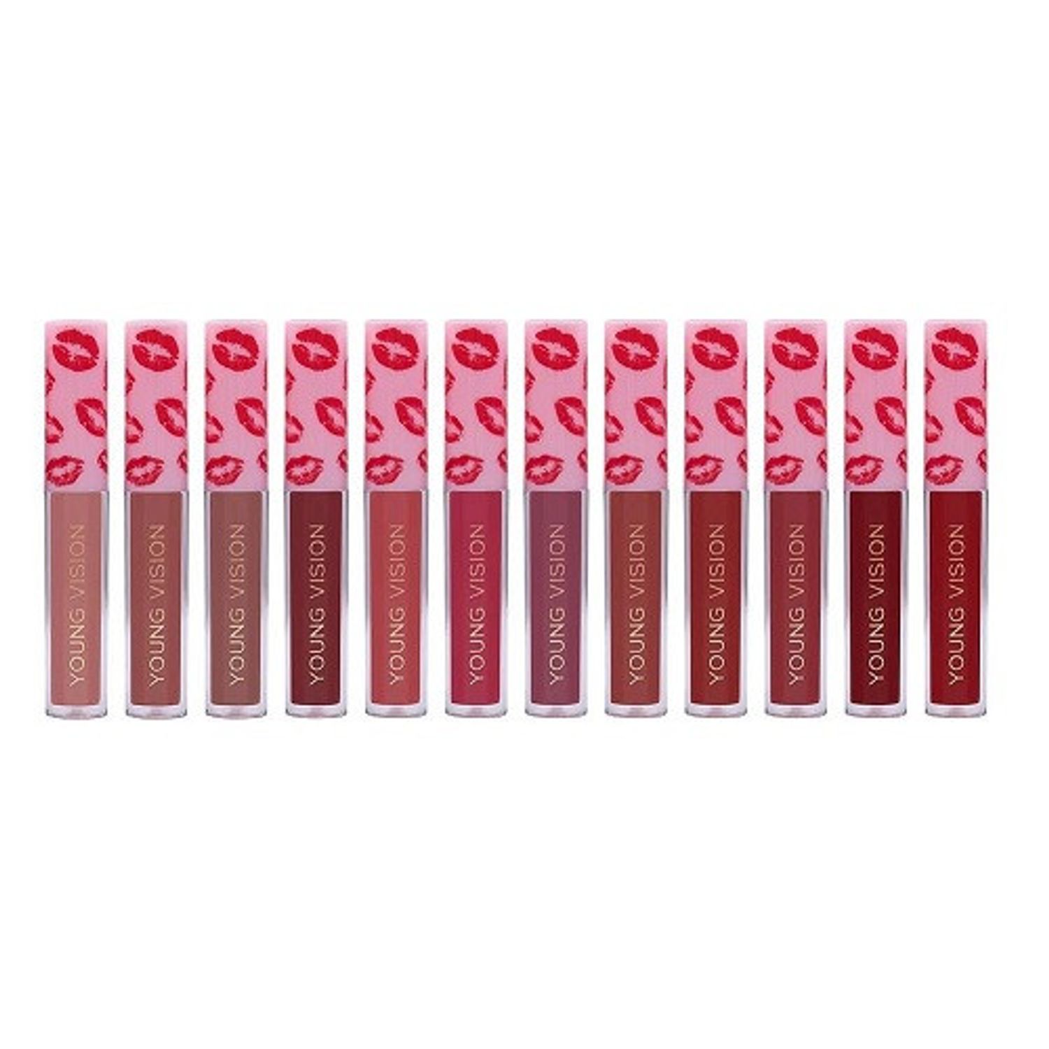 Set 12 rujuri de buze, Young Vision, Lip Gloss Fashionable fotografia produsului View 4 L