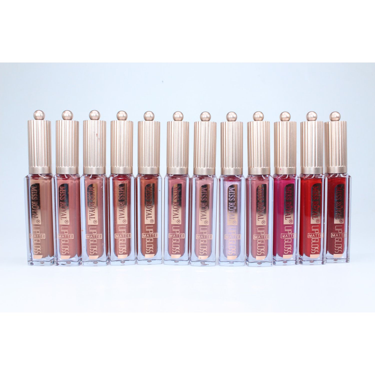 Set 12 rujuri de buze, Miss Royal, Matte Waterproof fotografia produsului View 2 L