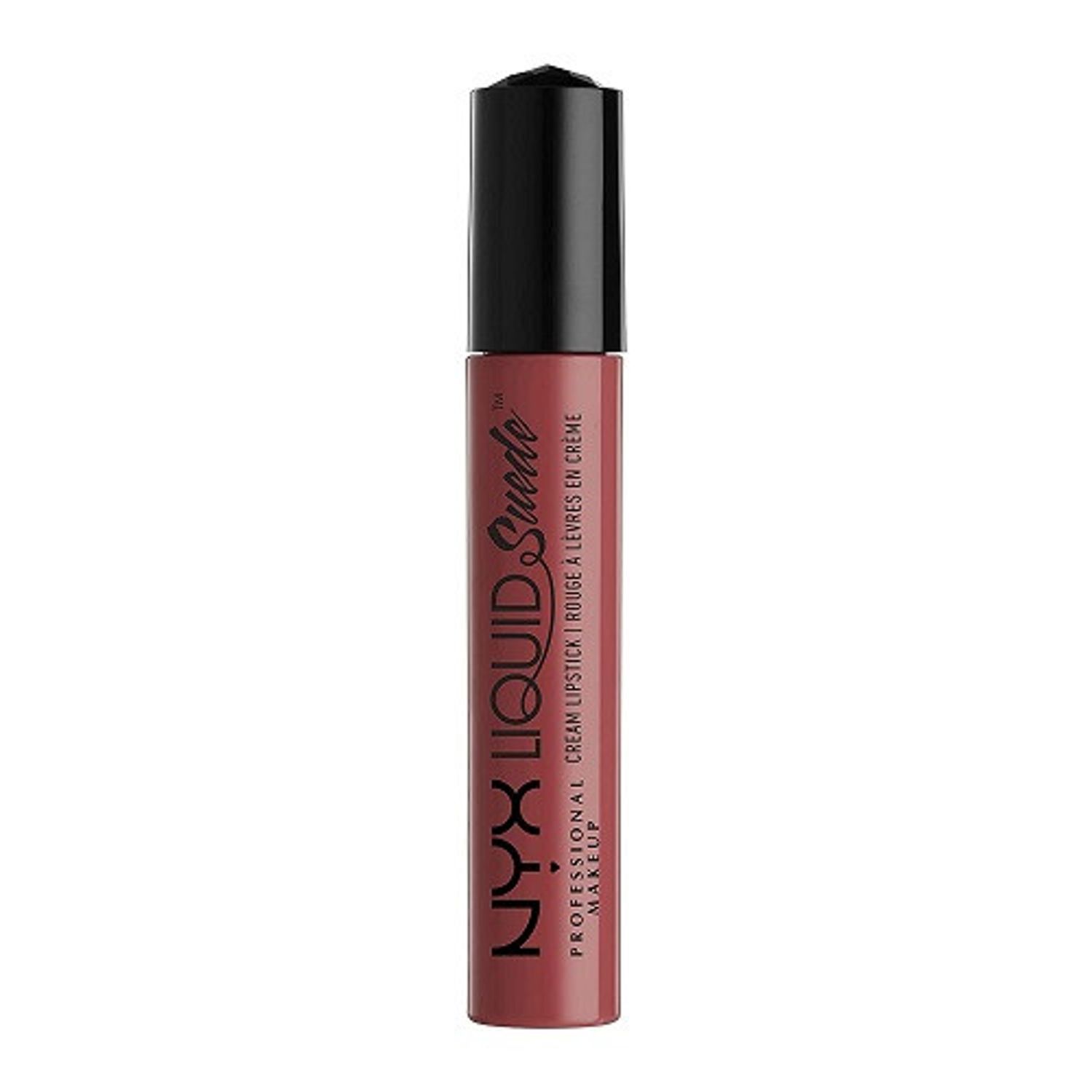 Ruj de buze lichid, NYX, Suede, 04 Soft Spoken fotografia produsului View 3 L