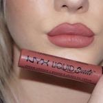 Ruj de buze lichid, NYX, Suede, 04 Soft Spoken fotografia produsului View 4 S
