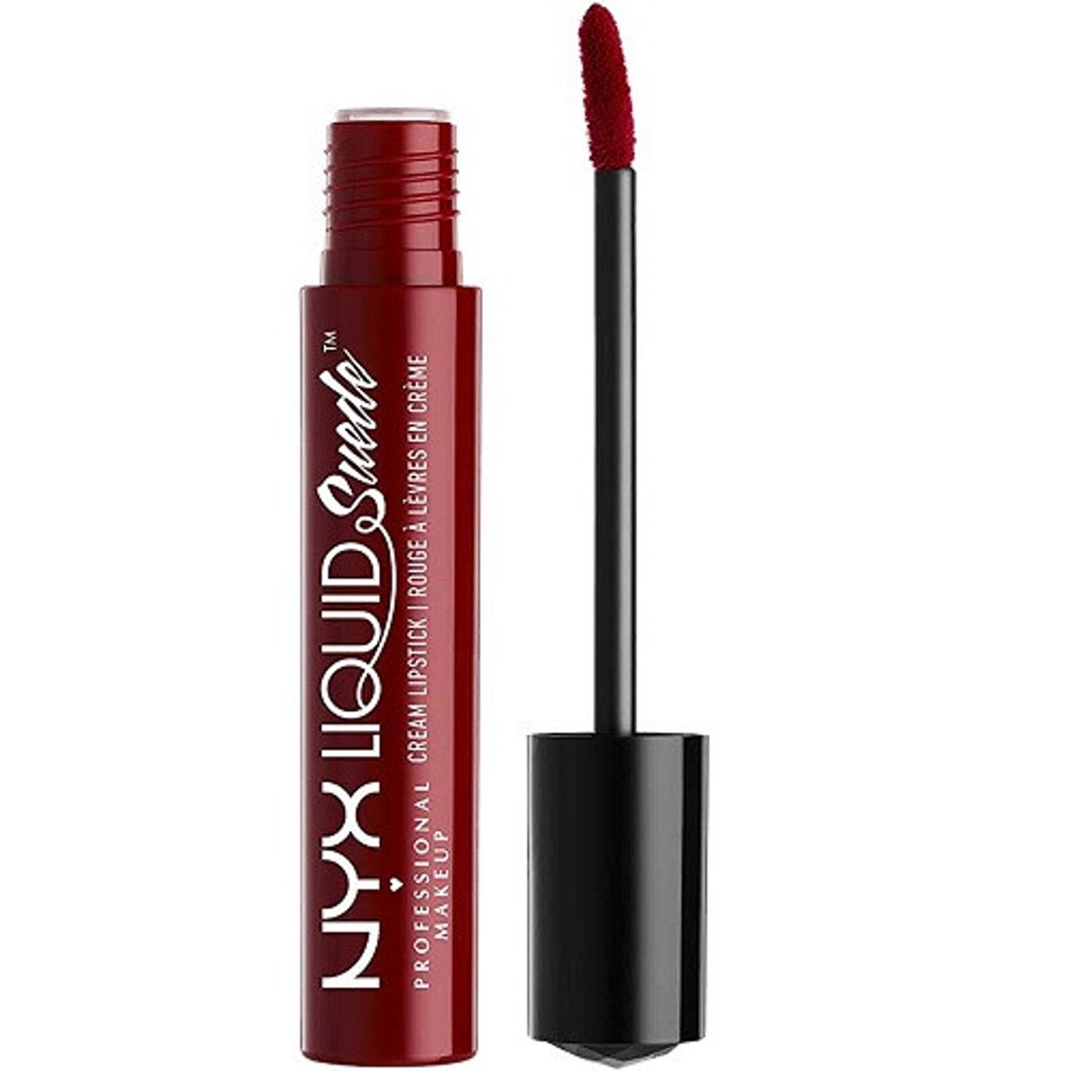 Ruj de buze lichid, NYX, Suede, 03 Cherry Skies fotografia produsului